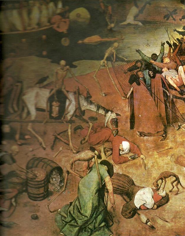 Pieter Bruegel detalj fran dodens triumf.omkr china oil painting image